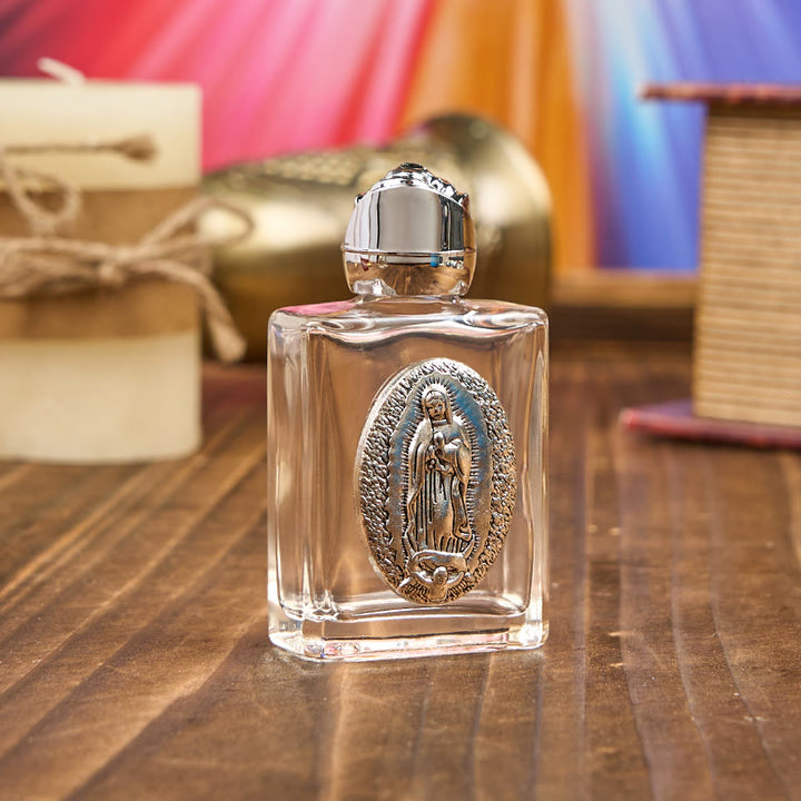Christianartworkshop Exclusive Crafted Our Lady of Guadalupe Holy Water Bottle - A Vessel of Blessing and Protection - image 6