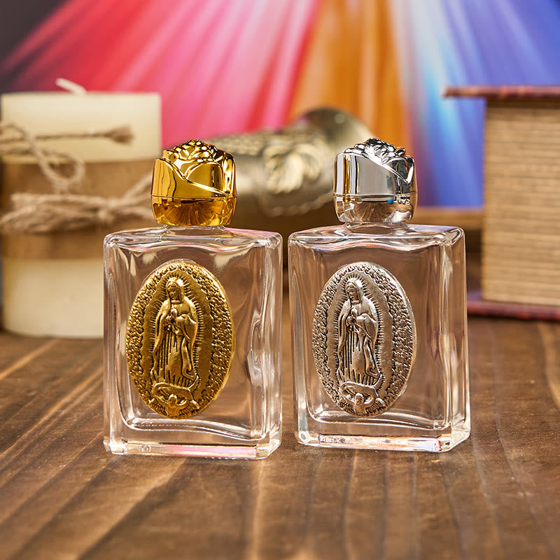 Christianartworkshop Exclusive Crafted Our Lady of Guadalupe Holy Water Bottle - A Vessel of Blessing and Protection - image 8