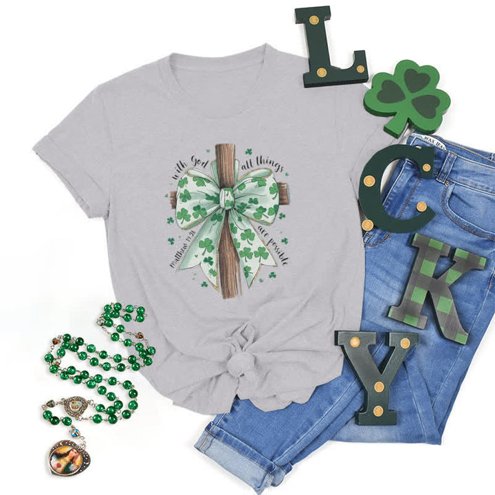 Christianartworkshop Faith and Fortune in Harmony Faith-Inspired T-Shirt - Grey - 2XL - image 8