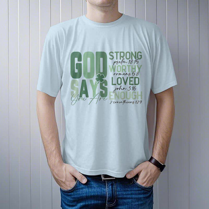 Christianartworkshop Empowerment Clover Tee Faith-Inspired T-Shirt - image 4