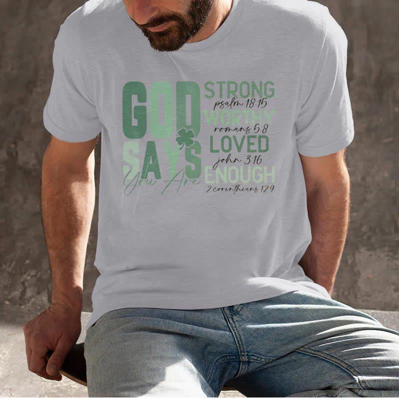 Christianartworkshop Empowerment Clover Tee Faith-Inspired T-Shirt - image 13