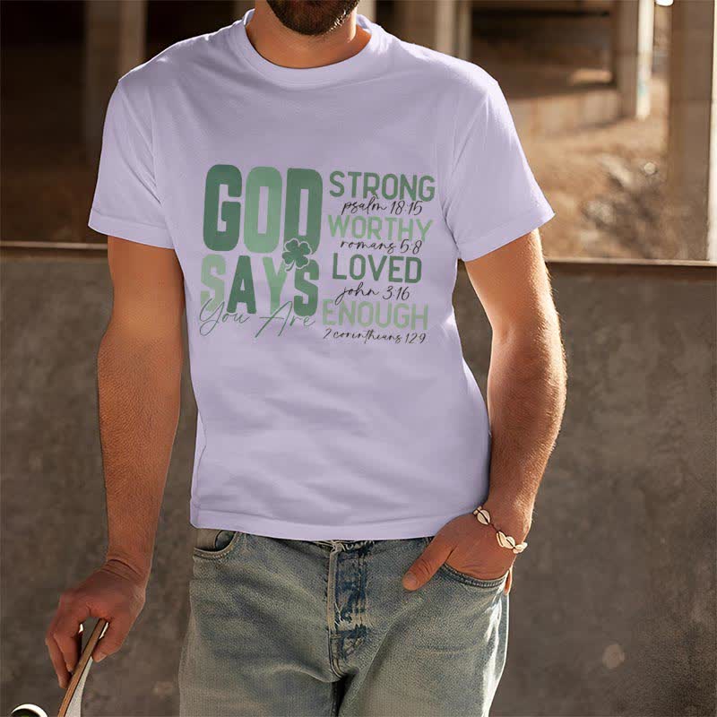 Christianartworkshop Empowerment Clover Tee Faith-Inspired T-Shirt - image 21