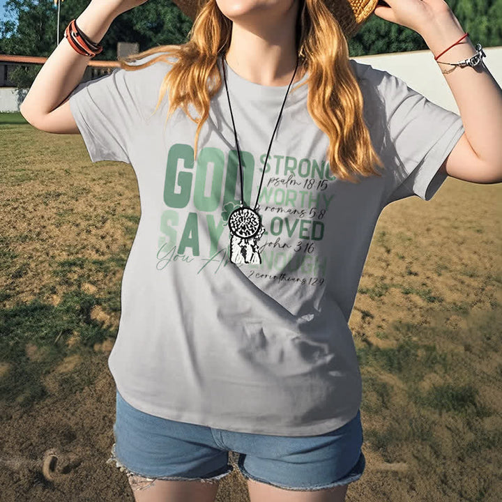 Christianartworkshop Empowerment Clover Tee Faith-Inspired T-Shirt - image 12