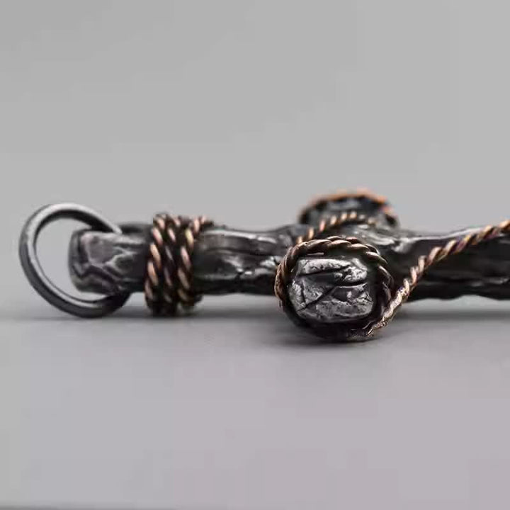 Christianartworkshop Exquisite 925 Silver Delicate Style Crucifix & Anchor Pendant Necklace - image 7