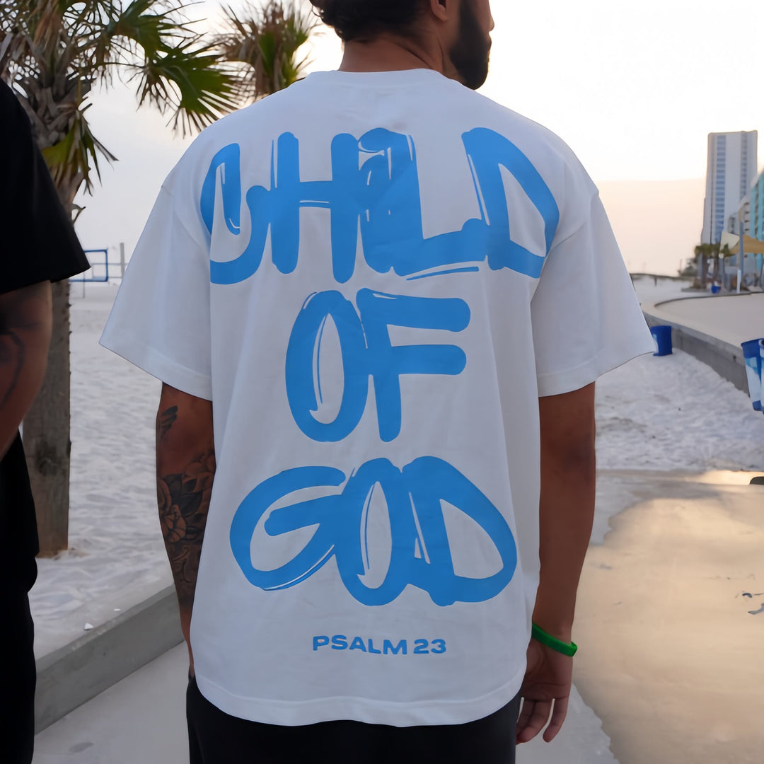 Christianartworkshop Child of God Cotton Adult T-shirt - image 0
