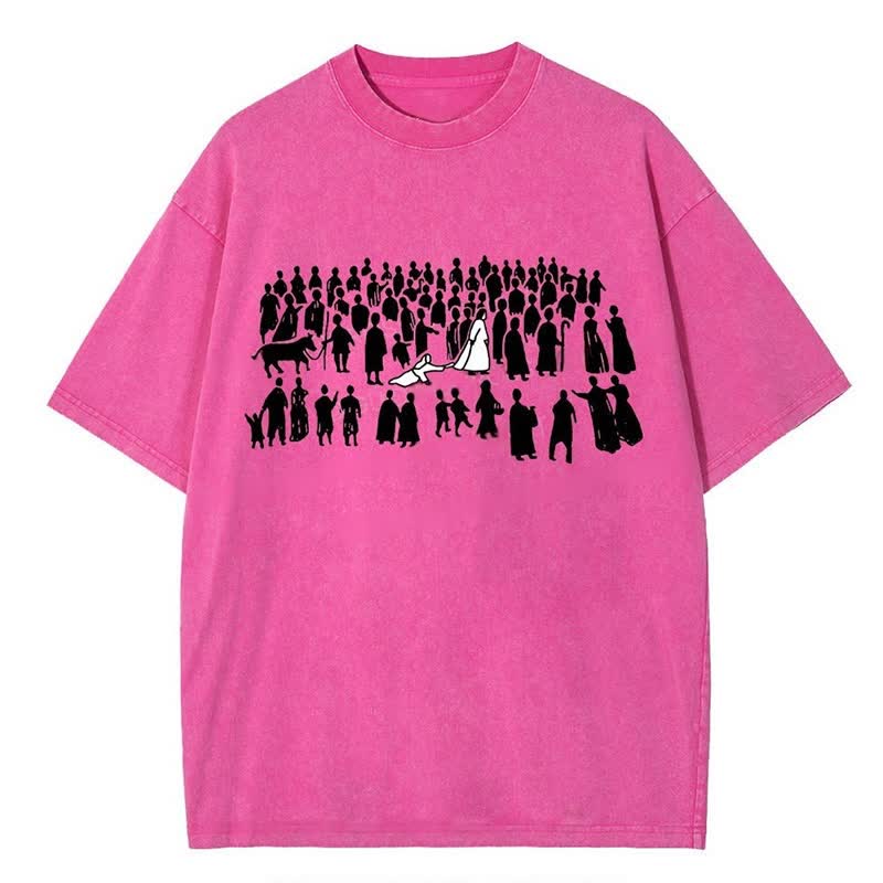 Christianartworkshop By His Wounds Washed T-shirt
