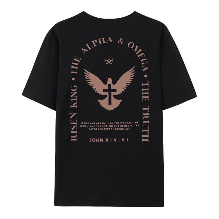 Christianartworkshop Jesus Is The Way The Truth The Life Cotton T-Shirt - image 5