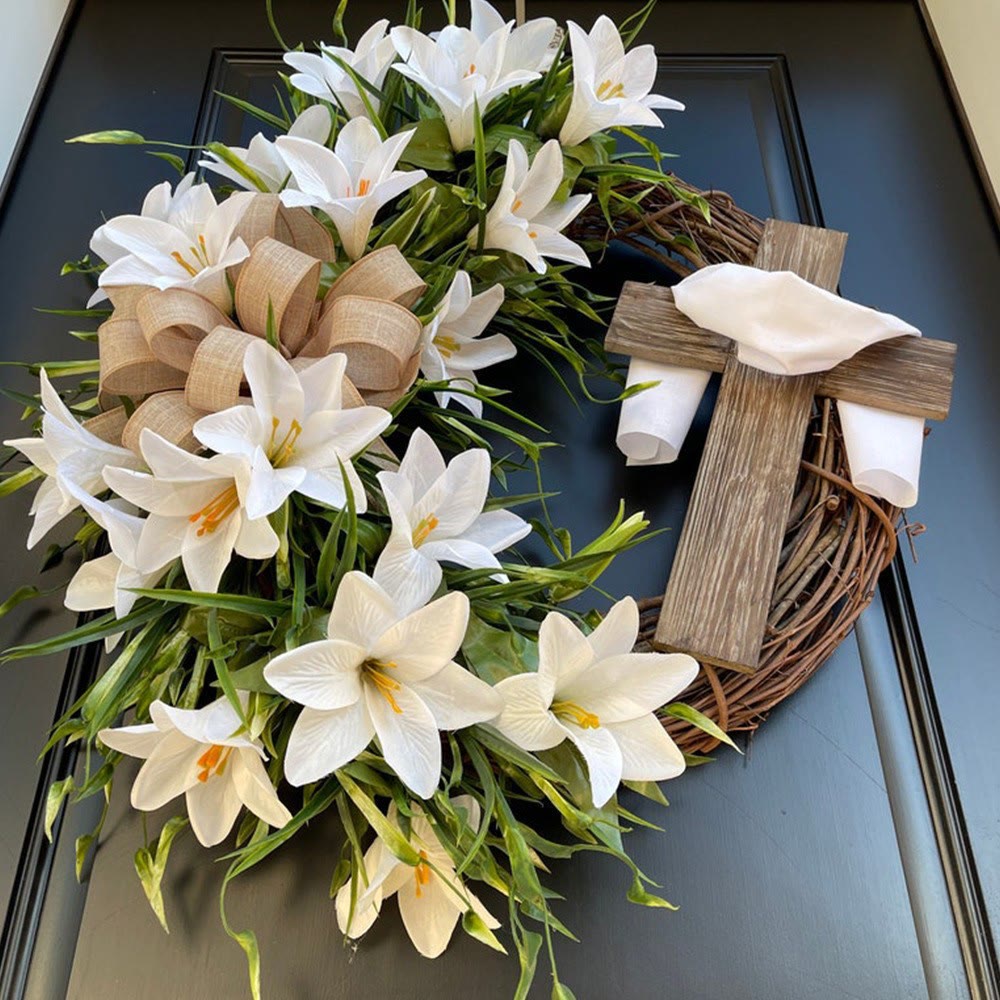 Christianartworkshop "The Eternal Symphony of the Wreath and the Cross": A Poetic Tribute to Faith in Spring - image 2
