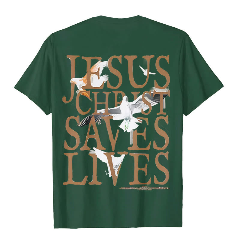 Christianartworkshop Jesus Face and Crown of Thorns Graphic T-Shirt - image 26