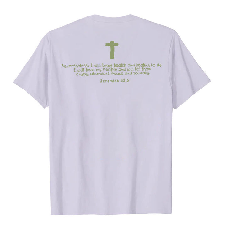 Christianartworkshop Jesus Heals Graphic T-Shirt - image 13