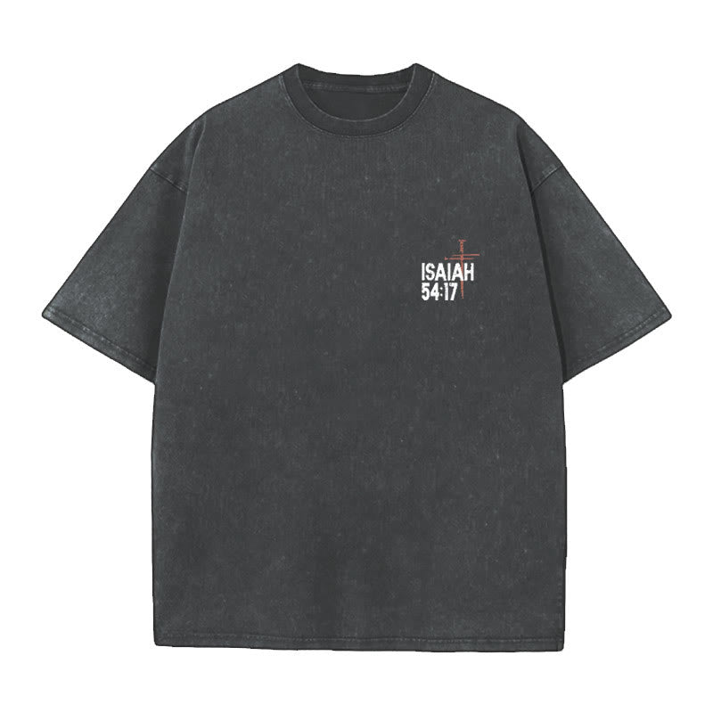 Christianartworkshop No Weapon Formed Against Me T-Shirt - image 1