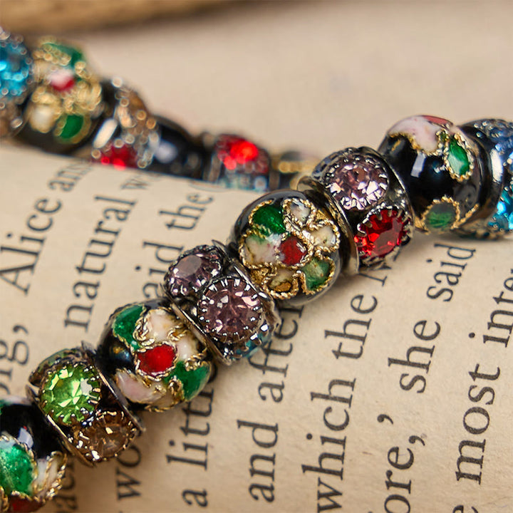 Christianartworkshop Handcrafted Cloisonné Beads Timeless Faith Bracelet: A Testament of Christ's Presence - image 10