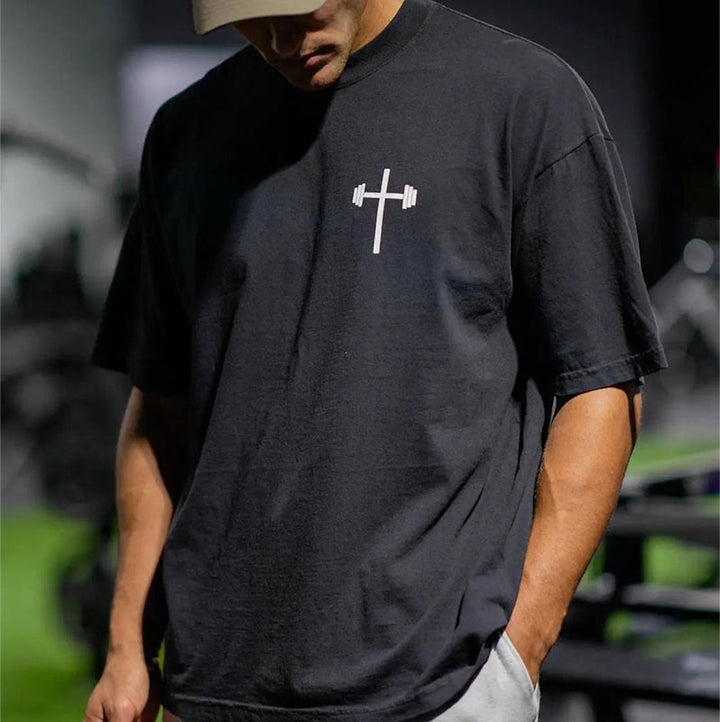 Christianartworkshop Floral Embellished Jesus is King Christian T-Shirt  - image 3