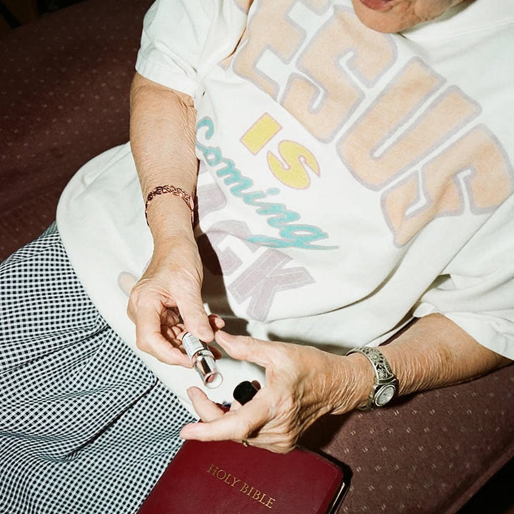 Christianartworkshop Jesus is Coming Back Bold Statement T-Shirt - image 4