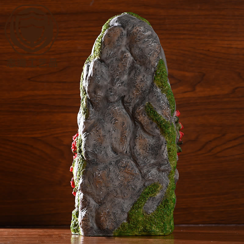Christianartworkshop Our Lady of Lourdes & Lamb Resin Dekstop Decor Ornament - image 3