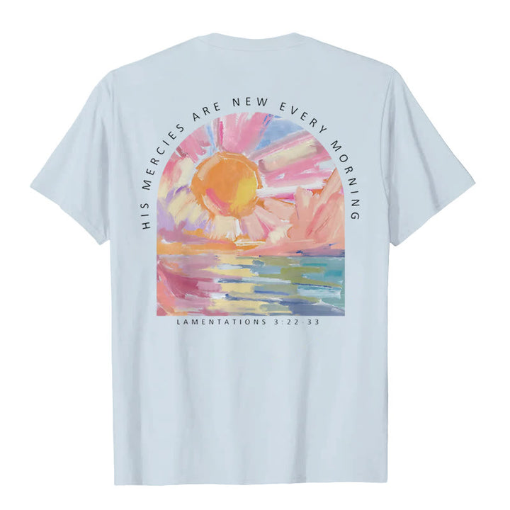 Christianartworkshop His Mercies Are New Every Morning T-Shirt - image 10
