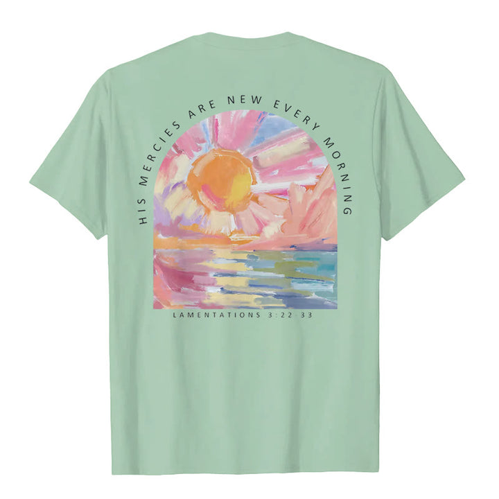 Christianartworkshop His Mercies Are New Every Morning T-Shirt - image 16