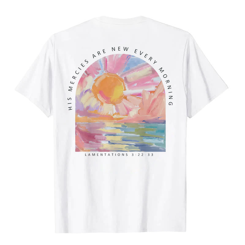Christianartworkshop His Mercies Are New Every Morning T-Shirt - image 0