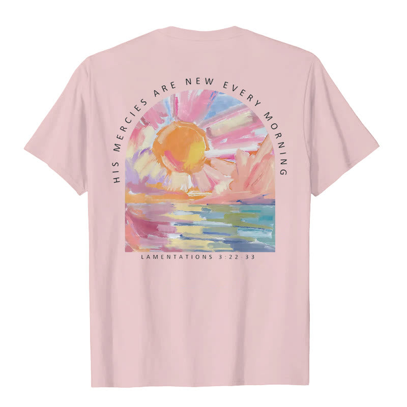 Christianartworkshop His Mercies Are New Every Morning T-Shirt - image 13
