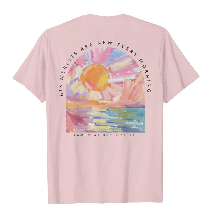 Christianartworkshop His Mercies Are New Every Morning T-Shirt - image 13
