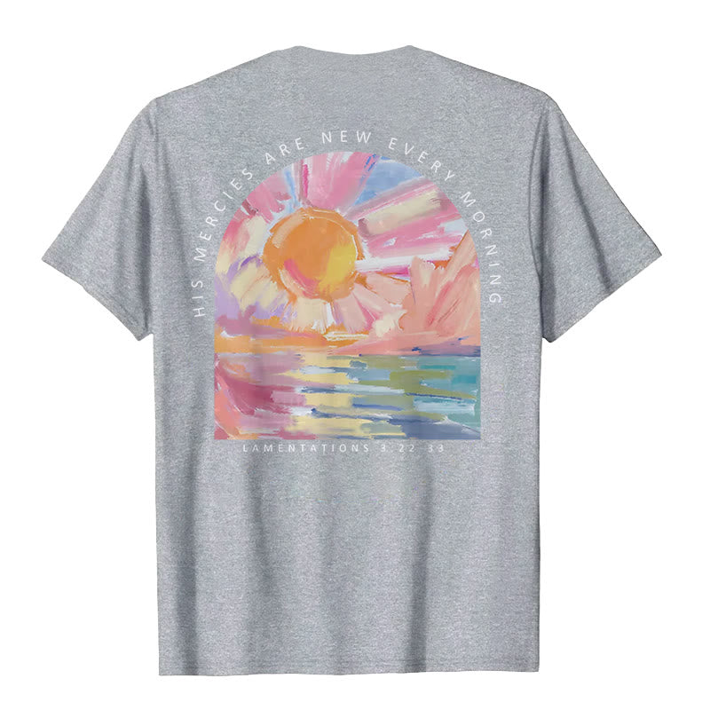 Christianartworkshop His Mercies Are New Every Morning T-Shirt - image 25