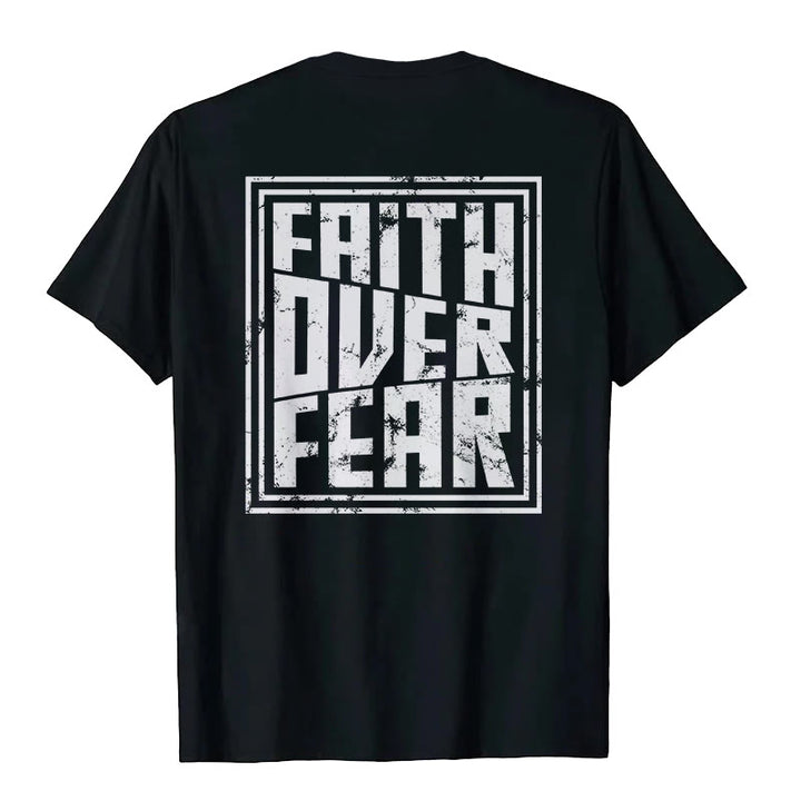 Christianartworkshop Faith Over Fear T-Shirt