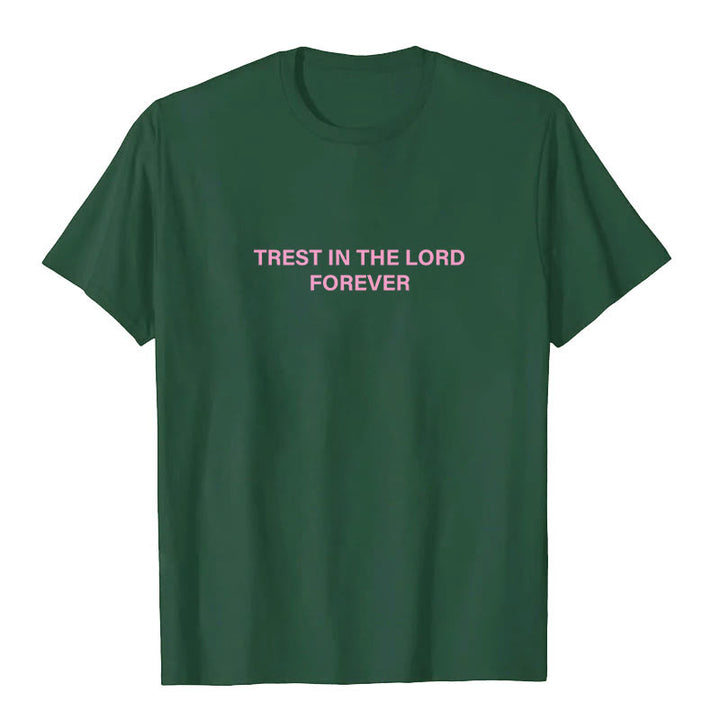 Christianartworkshop Trust In The Lord Forever T-Shirt - image 21