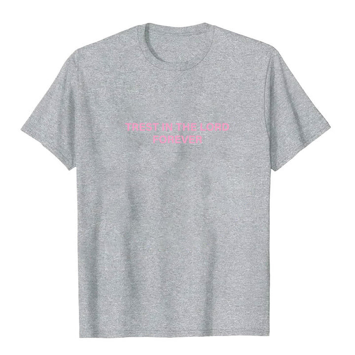 Christianartworkshop Trust In The Lord Forever T-Shirt - image 27