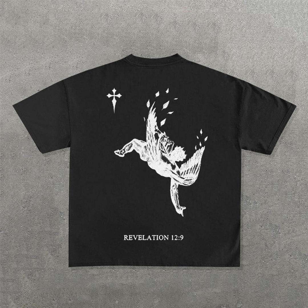 Christianartworkshop Only God's Judgment Matter Print Short Sleeve T-Shirt - image 0