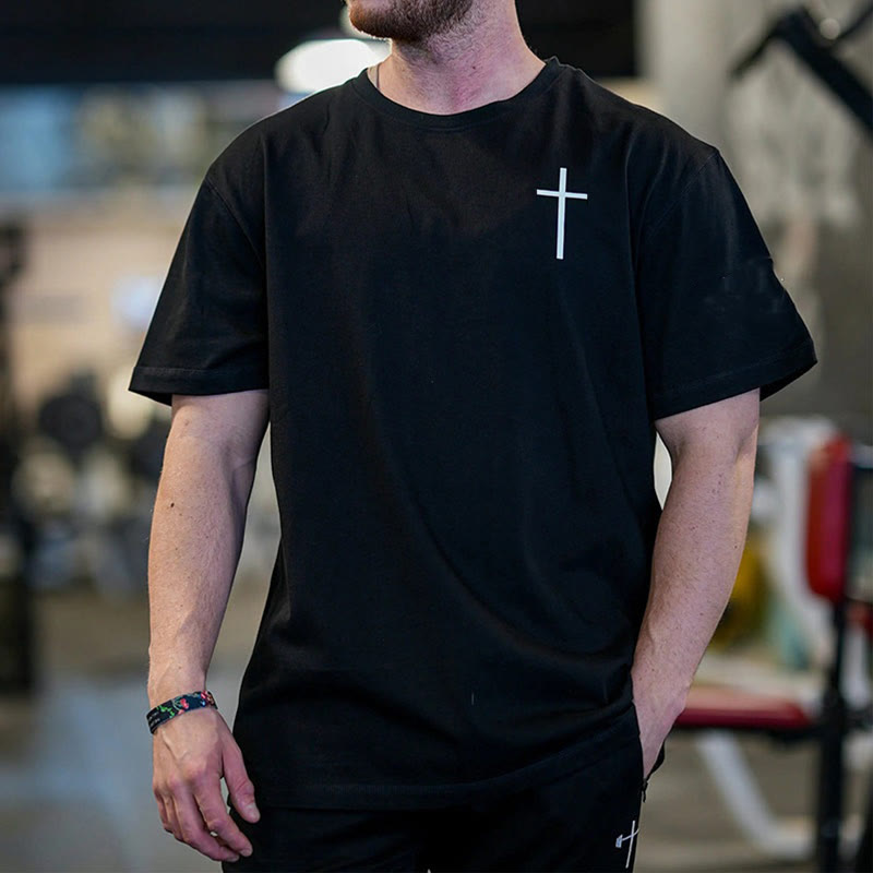 Christianartworkshop Philippians 4:13 "I Can Do All Things" Strength T-Shirt - image 1