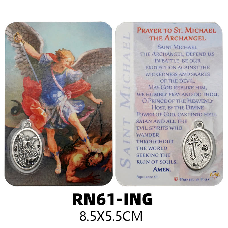 Christianartworkshop Our Lady & Jesus & angels Paper Card: A Symbol of Holy Spirit and Power - Style10 - image 10