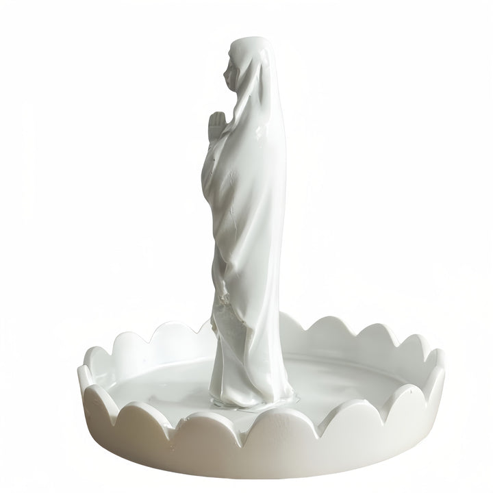 Christianartworkshop Our Lady Resin Rosary Holder: Supporting Holy Objects and Placing the Soul - image 4