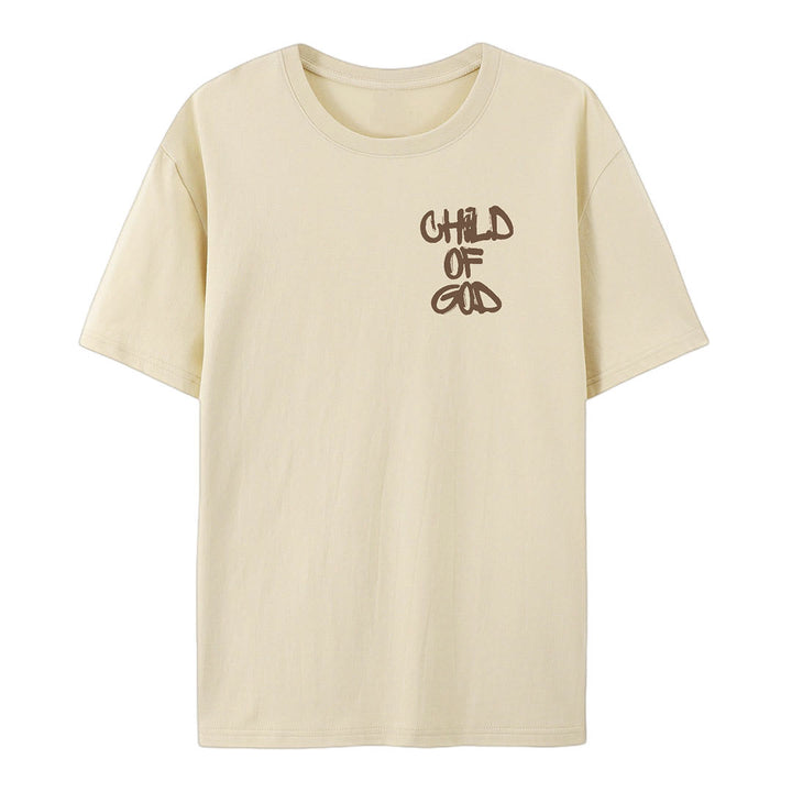 Christianartworkshop Child of God Cotton Adult T-shirt - image 6