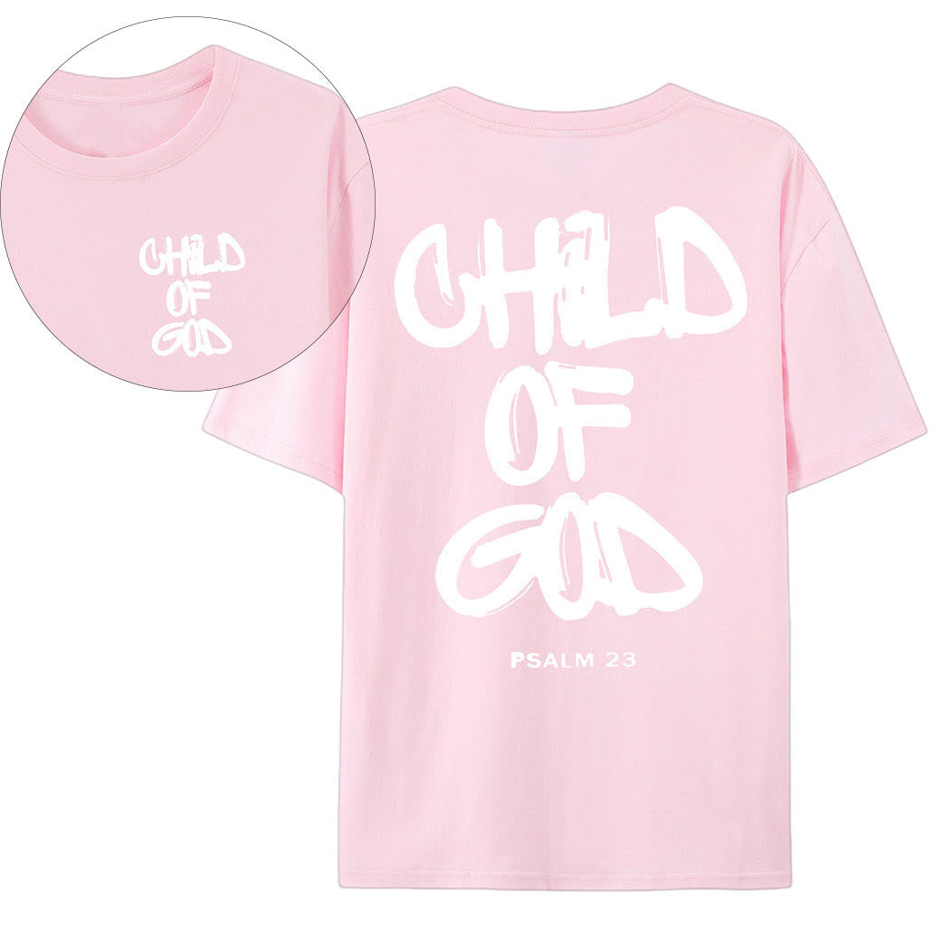 Christianartworkshop Child of God T-shirt - Pink - 2XL - image 18