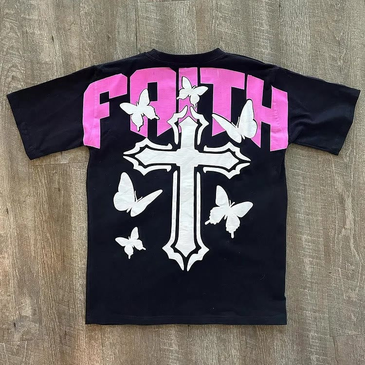 Christianartworkshop "FAITH" Short Sleeve T-shirt - image 2