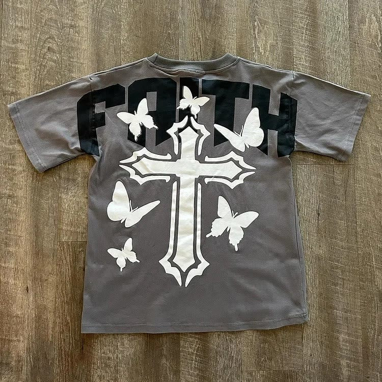 Christianartworkshop "FAITH" Short Sleeve T-shirt - image 12