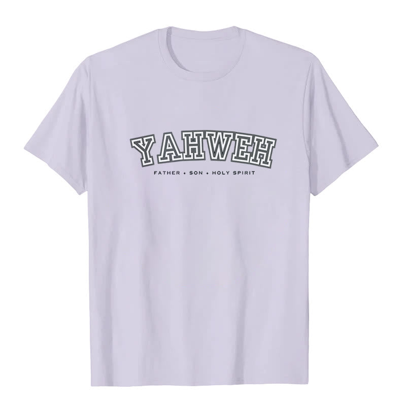 Christianartworkshop "YAHWEH" Short Sleeve T-shirt - Purple - 2XL - image 7