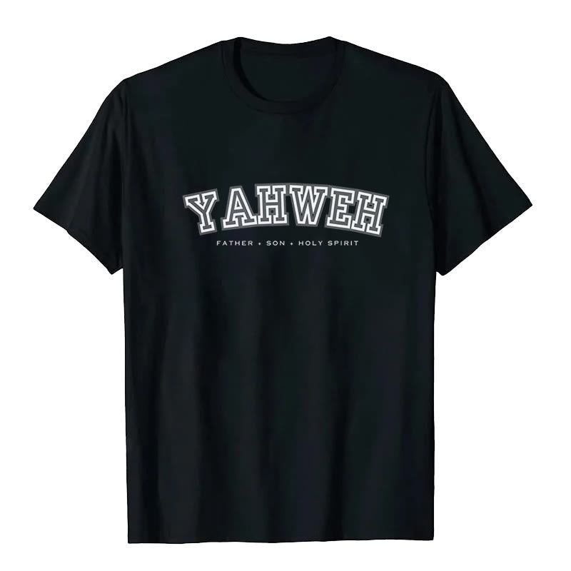 Christianartworkshop "YAHWEH" Short Sleeve T-shirt - Black - 2XL - image 1