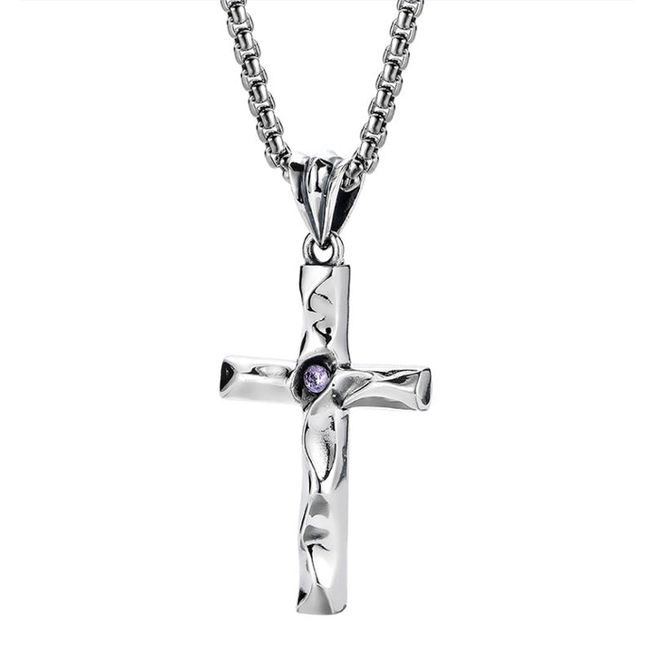 Christianartworkshop 925 Sterling Silver 2colors Zircon Cross Necklace: A Symbol of Elegance and Divine Grace - image 6