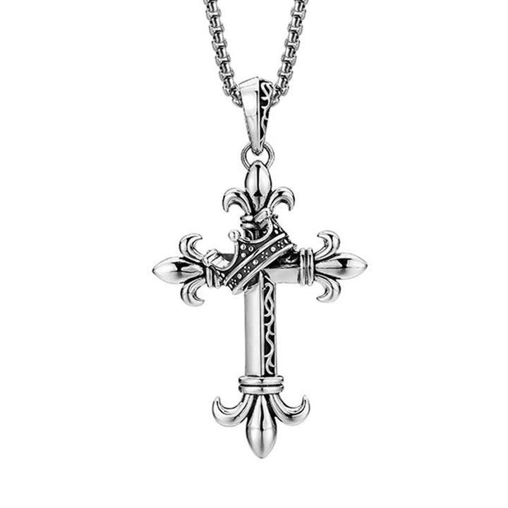 Christianartworkshop 925 Sterling Silver Modern & Minimalist Crucifix Necklace: A Symbol of Holy and Pure - image 4