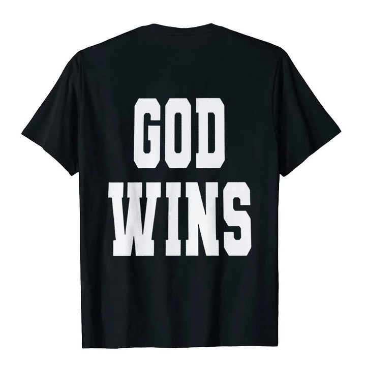 Christianartworkshop God Wins T-shirt - image 4