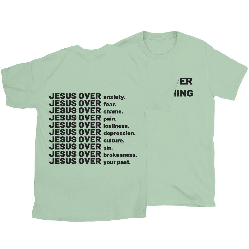 Christianartworkshop Jesus Over T-shirt