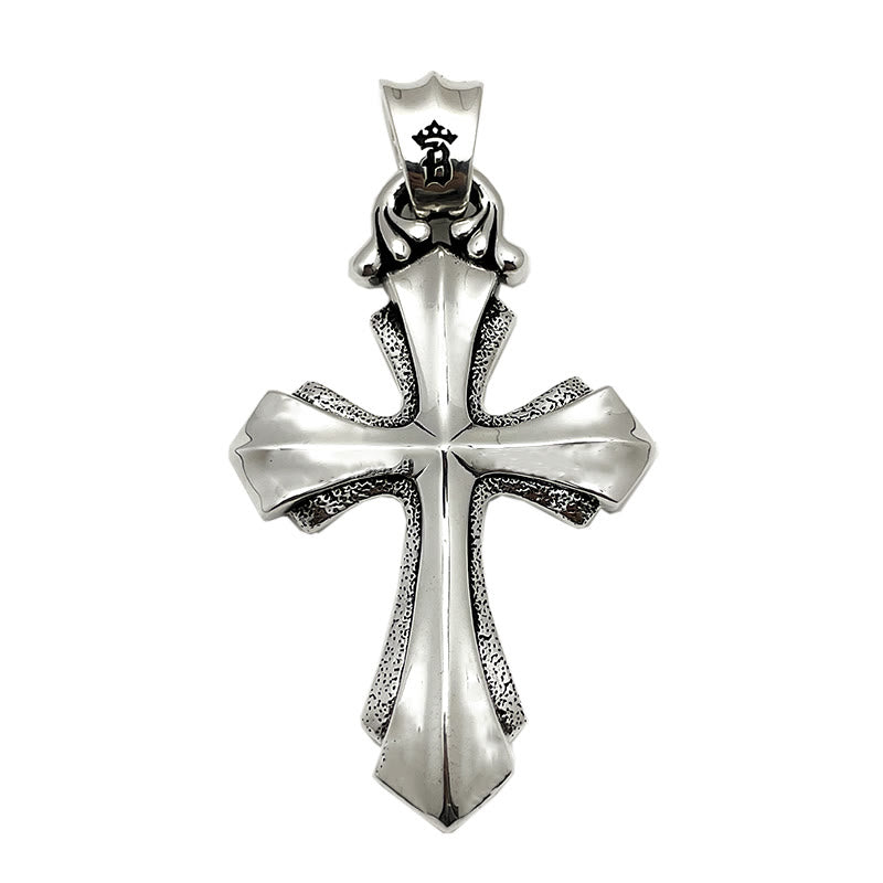 Christianartworkshop 925 Sterling Silver Modern & Minimalist Crucifix Necklace: Simple Design for the Devout - image 6
