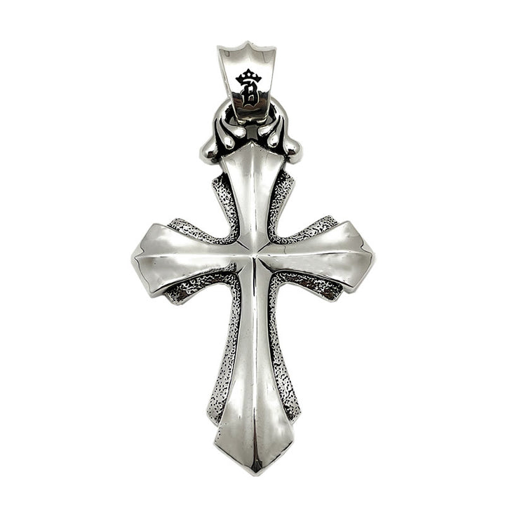 Christianartworkshop 925 Sterling Silver Modern & Minimalist Crucifix Necklace: Simple Design for the Devout - image 6