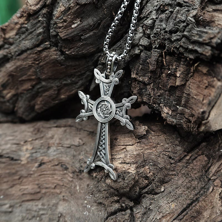 Christianartworkshop 925 Sterling Silver Celtic Crucifix Necklace: A Timeless Blend of Faith and Artistry - image 6