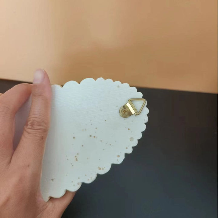 Christianartworkshop Wall Mounted Mary Statue Character Sculpture Holy Water Font  - image 8