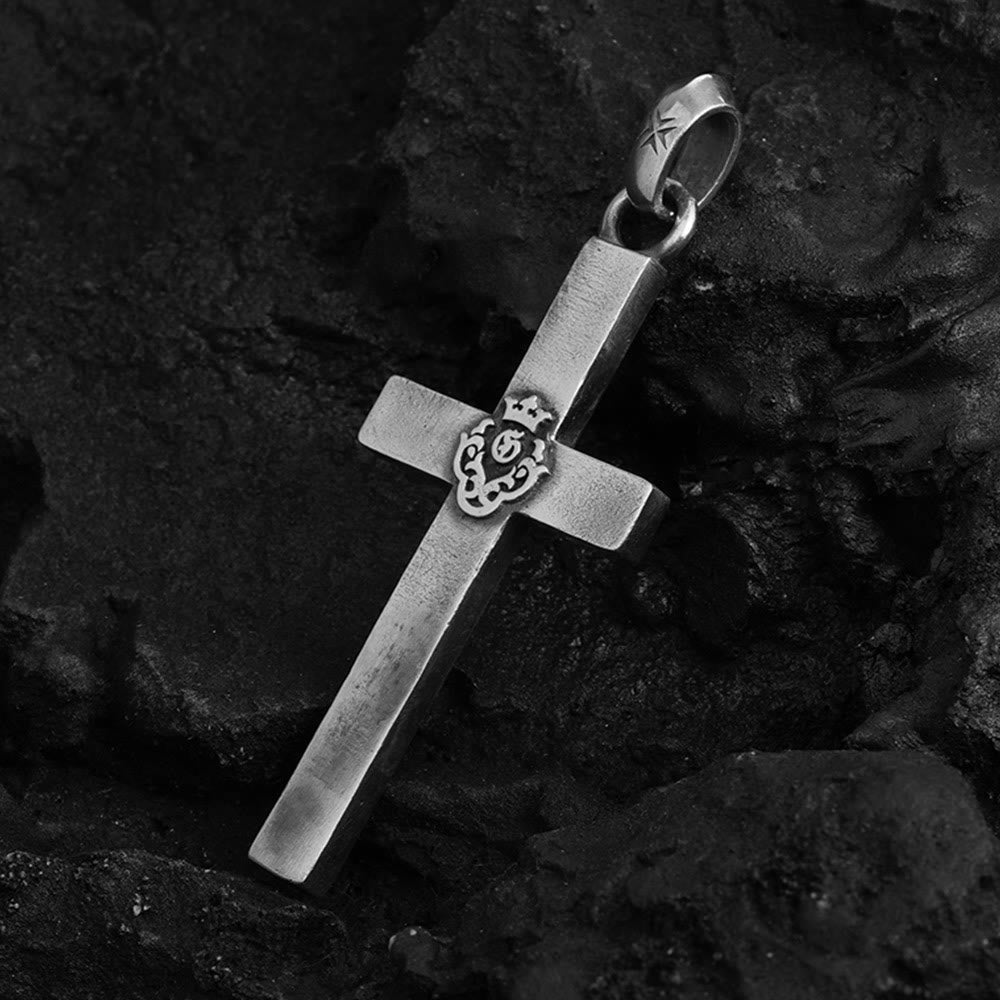 Christianartworkshop 925 Sterling Silver Classic & Minimalist Cross Necklace: A Subtle and Sacred Symbol of Faith - image 5
