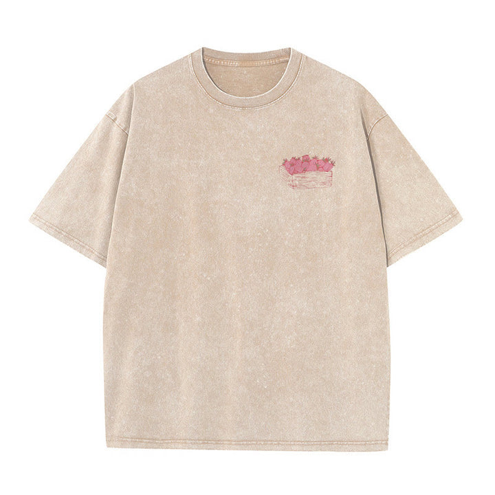 Christianartworkshop Fruit Of The Spirit Unisex Washed T-Shirt - image 13