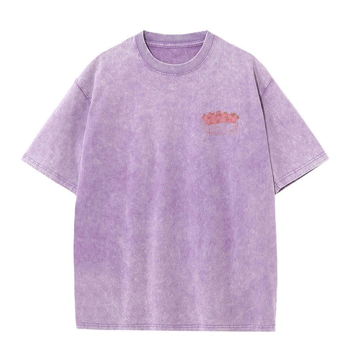 Christianartworkshop Fruit Of The Spirit Unisex Washed T-Shirt - image 15