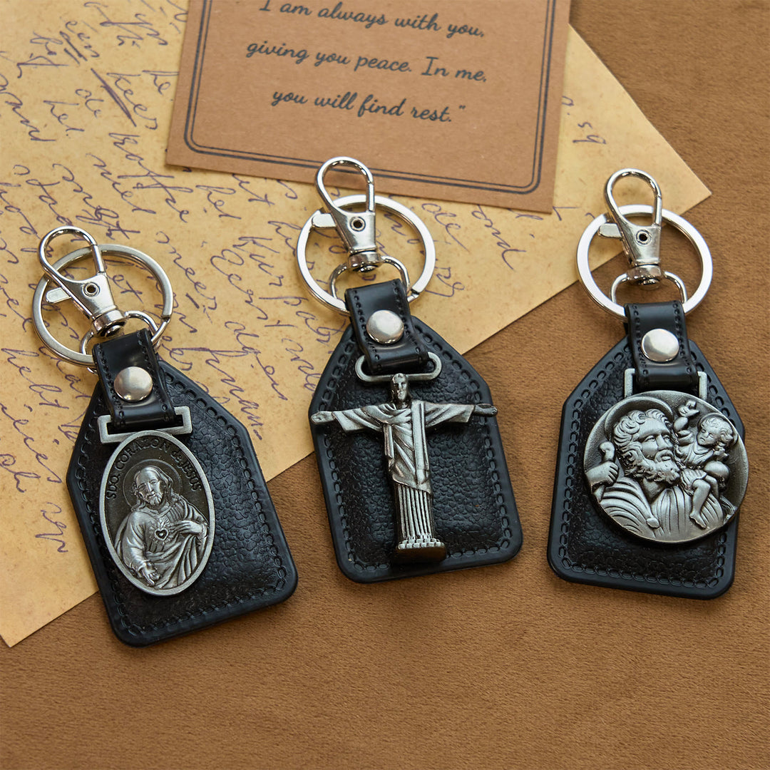 Christianartworkshop 12 Patterns Christian-Inspired Keychains Pendants: Faith on the Go - image 6